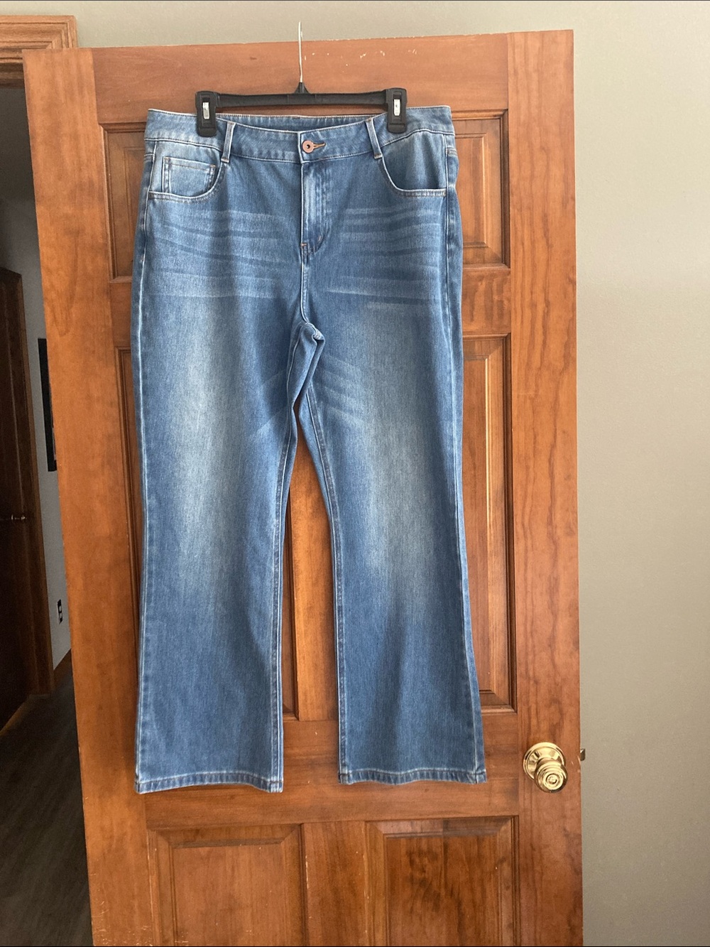 HALARA Women's Light Blue Boot Cut Jeans